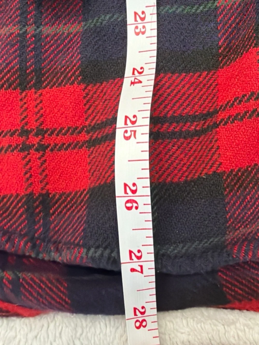 American Eagle Red Black Plaid Flannel Hoodie | Men’s Medium | Grunge Y2K